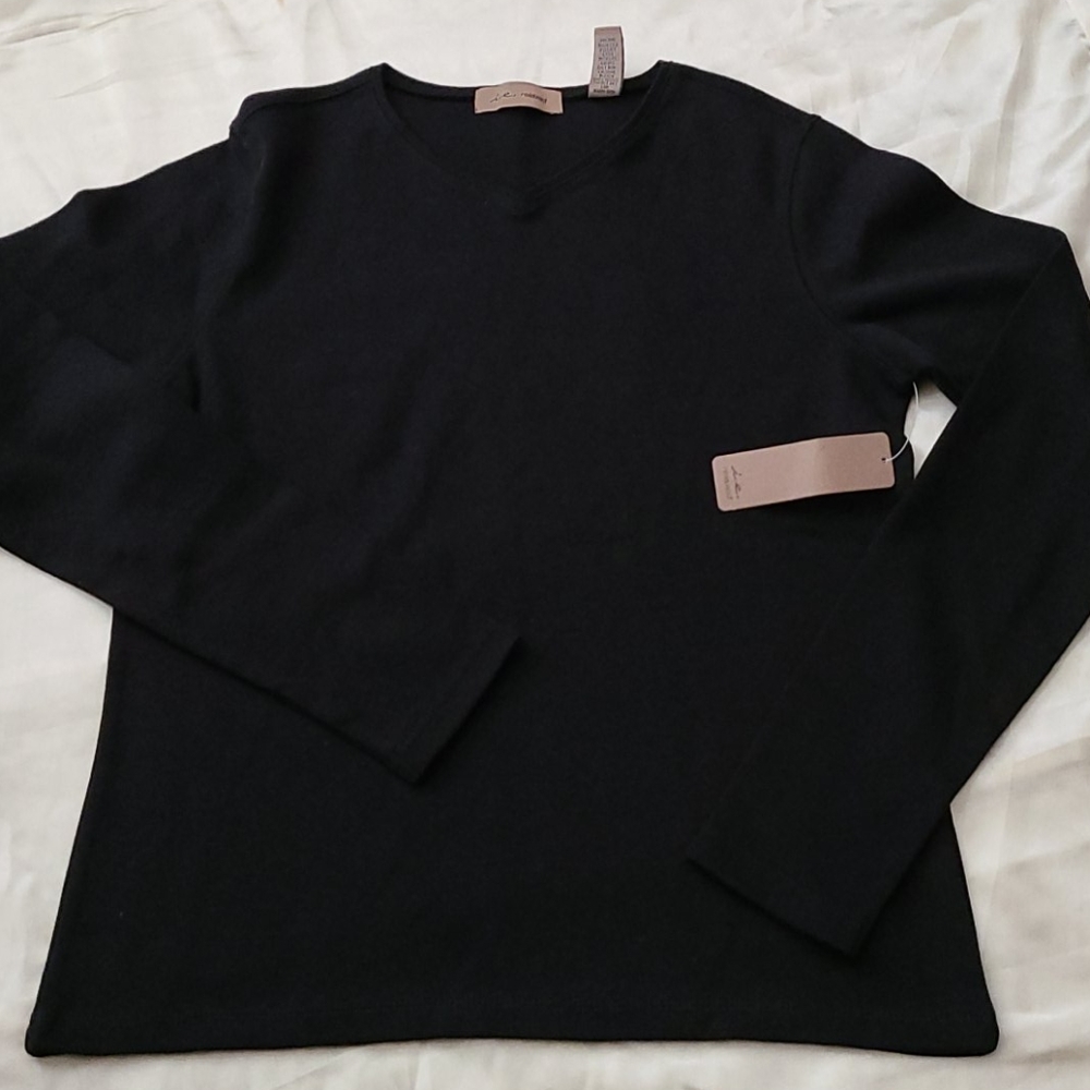 i.e. relaxed Cotton  L/S Tee - Medium